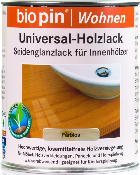 biopin Universal Holzlack farblos **Auslaufartikel**