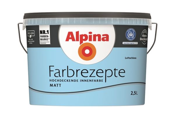 Alpina Farbrezepte Luftschloß - Innenfarbe