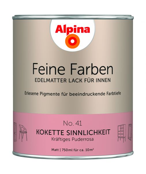 Alpina Feine Farben Lack Kokette Sinnlichkeit 750ml