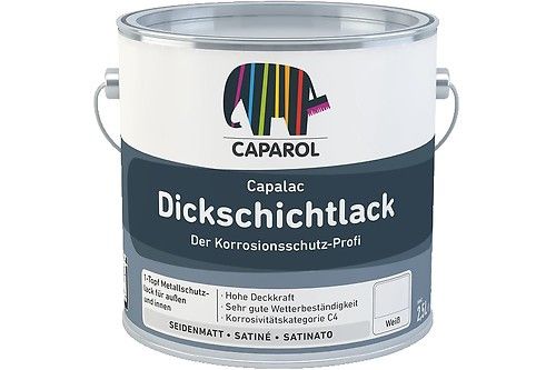 Capalac Dickschichtlack weiß