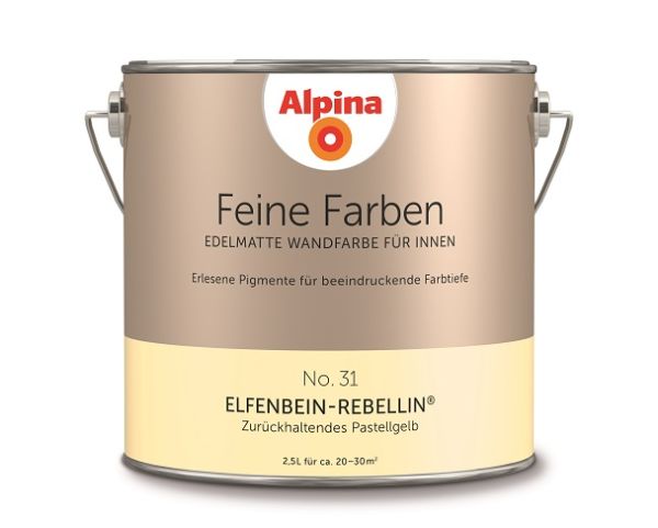 Alpina Feine Farben Elfenbein Rebellin 2,5ltr