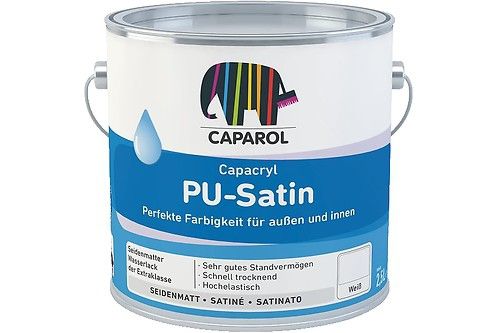 Caparol Capacryl PU-Satin weiß - wasserbasiert