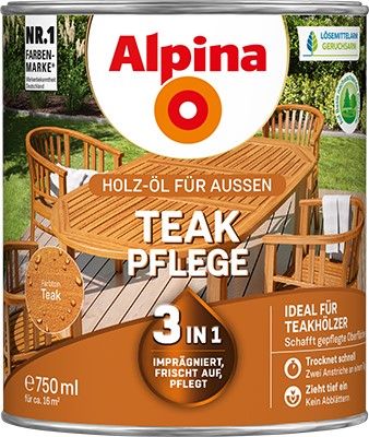 Alpina Holz-Öl - Teak Pflege