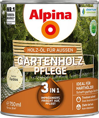 Alpina Holz-Öl - Farblos Pflege