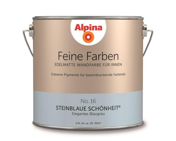 Alpina Feine Farben Steinblaue Schönheit 2,5ltr