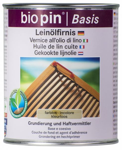 biopin Leinölfirnis farblos **Auslaufartikel**