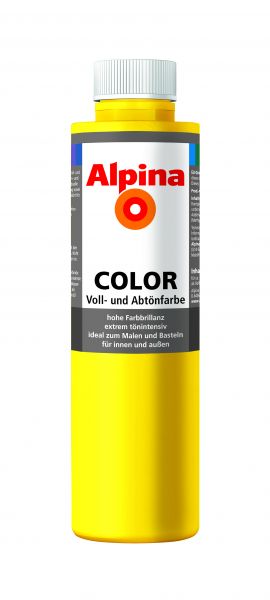 Alpina Color Sunny Yellow - Voll- und Abtönfarbe