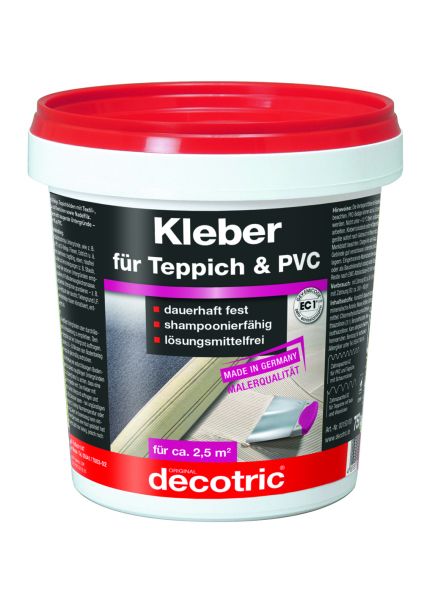 Decotric Kleber für Teppich und PVC