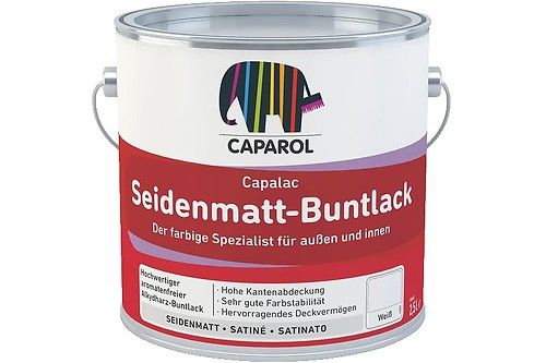 Capalac Seidenmatt-Buntlack weiß