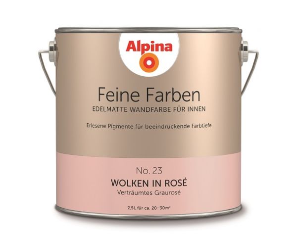 Alpina Feine Farben Wolken in Rosé 2,5ltr