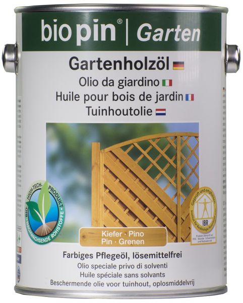biopin GartenHolzöl kiefer 2,5ltr