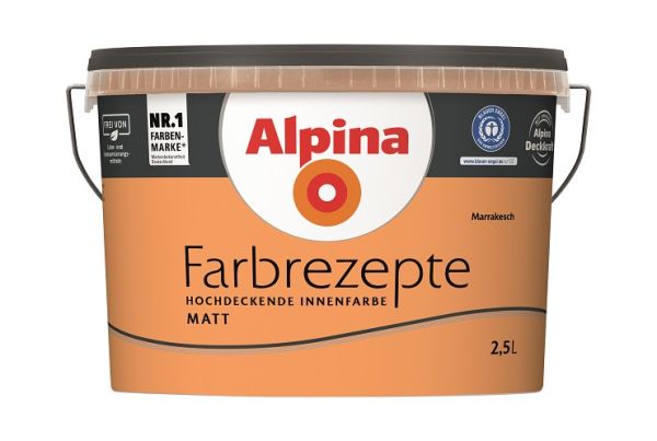 Alpina Farbrezepte Marrakesch - Innenfarbe