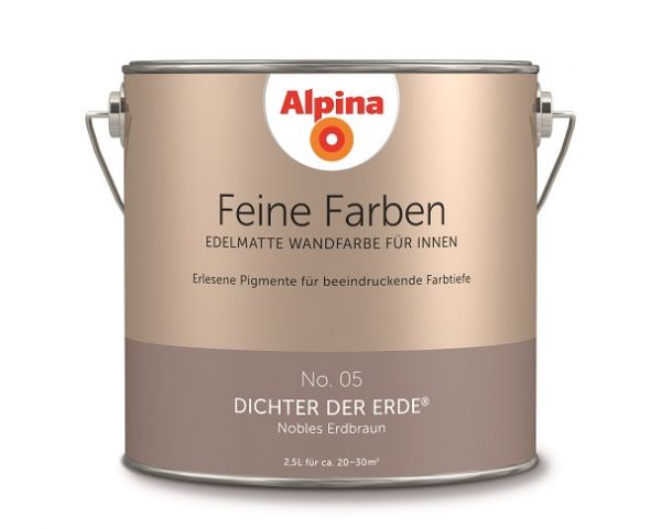 Alpina Feine Farben Dichter der Erde - edelmatte Wandfarbe