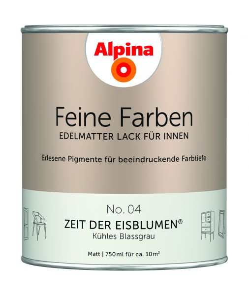 Alpina Feine Farben Lack Zeit der Eisblumen 750ml