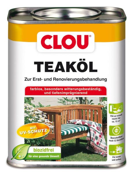 Clou Teaköl farblos