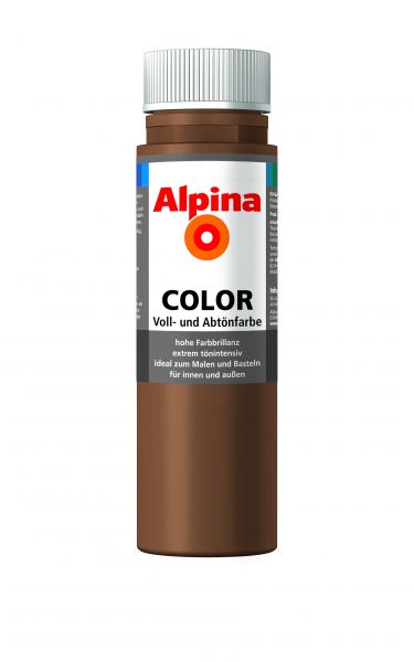 Alpina Color Candy Brown - Voll- und Abtönfarbe