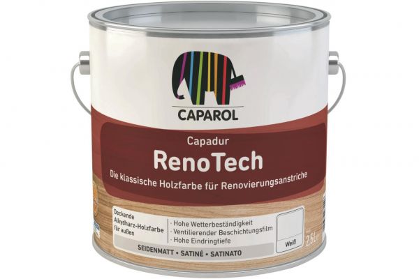 Capadur RenoTech - Holzschutzfarbe für Außen