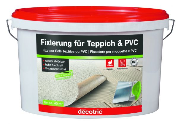 Decotric Fixierung für Teppich und PVC