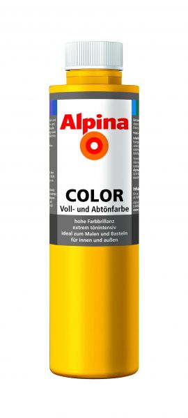 Alpina Color Lucky Yellow - Voll- und Abtönfarbe