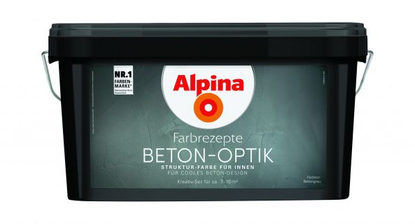 Alpina Farbrezepte Beton Optik 10ltr