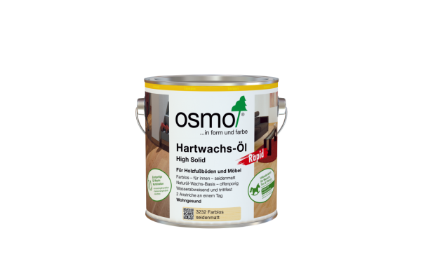 Osmo Hartwachs Öl Rapid seidenmatt farblos