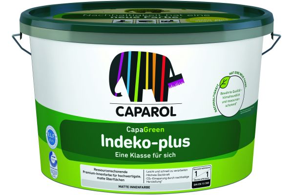 Caparol Indeko Plus weiß - hochdeckende Innenfarbe