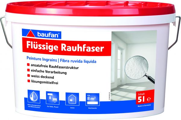 baufan Flüssige Rauhfaser