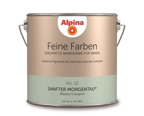 Alpina Feine Farben Sanfter Morgentau 2,5ltr