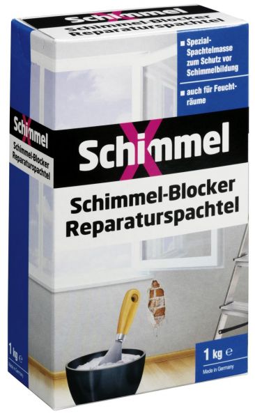 SchimmelX Schimmel Blocker Reparaturspachtel 1kg