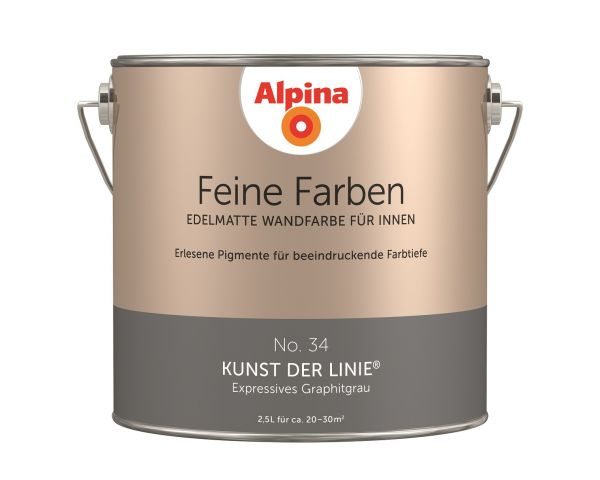 Alpina Feine Farben Kunst der Linie 2,5ltr