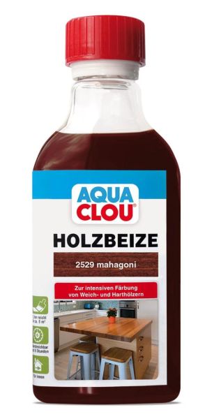 Clou Holzbeize Aqua B11 mahagoni 250ml