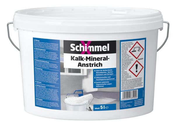 SchimmelX Kalk Mineral Anstrich 5ltr