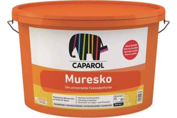 Caparol Muresko weiß - Fassadenfarbe