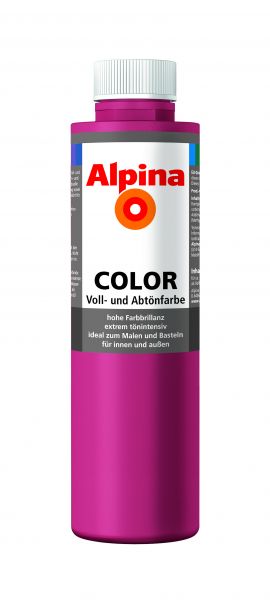 Alpina Color Shocking Pink - Voll- und Abtönfarbe