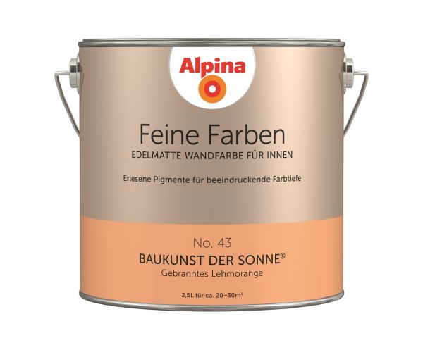 Alpina Feine Farben Baukunst der Sonne - edelmatte Wandfarbe