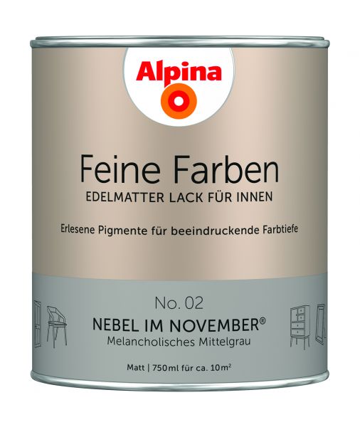 Alpina Feine Farben Lack Nebel im November