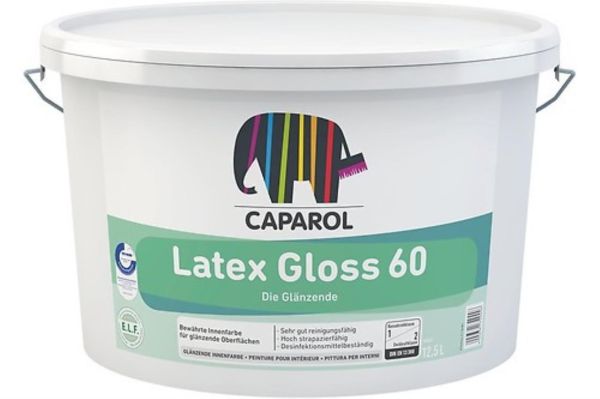 Caparol Latex Gloss 60 Wandfarbe weiss