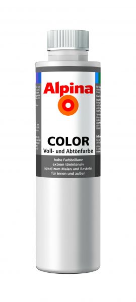 Alpina Color Snow White - Voll- und Abtönfarbe