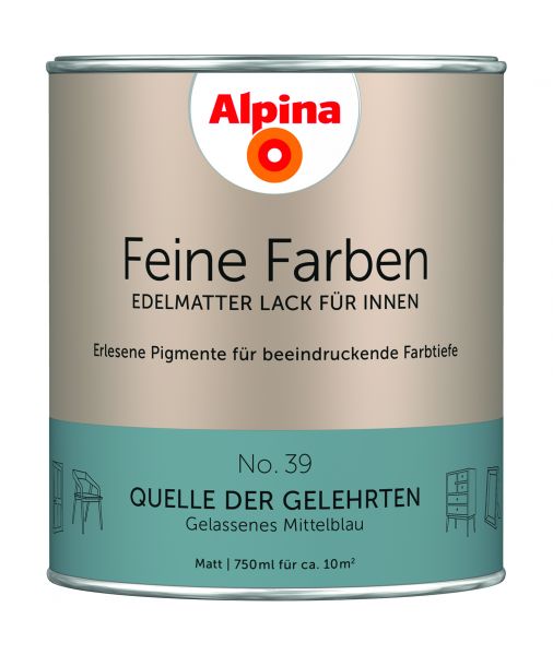 Alpina Feine Farben Lack Quelle der Gelehrten 750ml