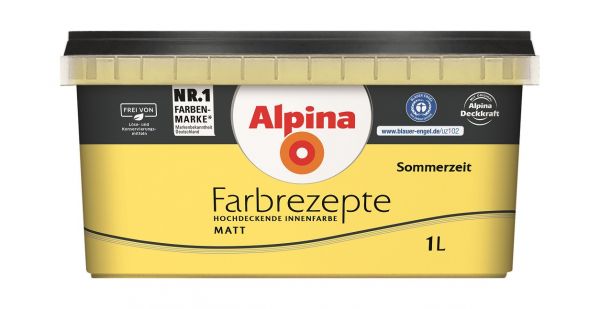 Alpina Farbrezepte Sommerzeit - Innenfarbe