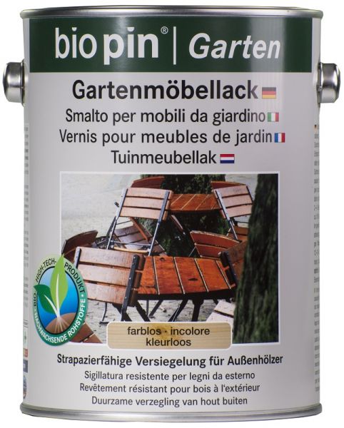 biopin Gartenmöbellack farblos