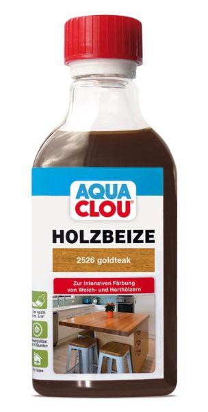 Clou Holzbeize Aqua B11 goldteak 250ml