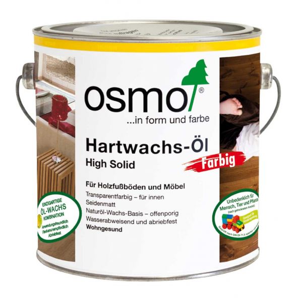 Osmo Hartwachs Öl Farbig