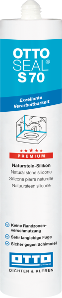 OTTOSEAL® S 70 Premium - Naturstein Silikon
